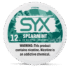 SYX Spearmint 11.5mg nicotine pouches can