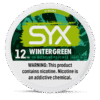 SYX Wintergreen 11.5mg nicotine pouches can