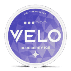 VELO Blueberry Ice 8mg nicotine pouches can