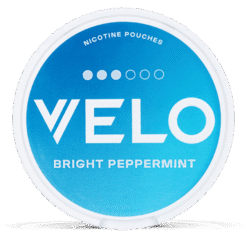 VELO Bright Peppermint 8mg nicotine pouches can