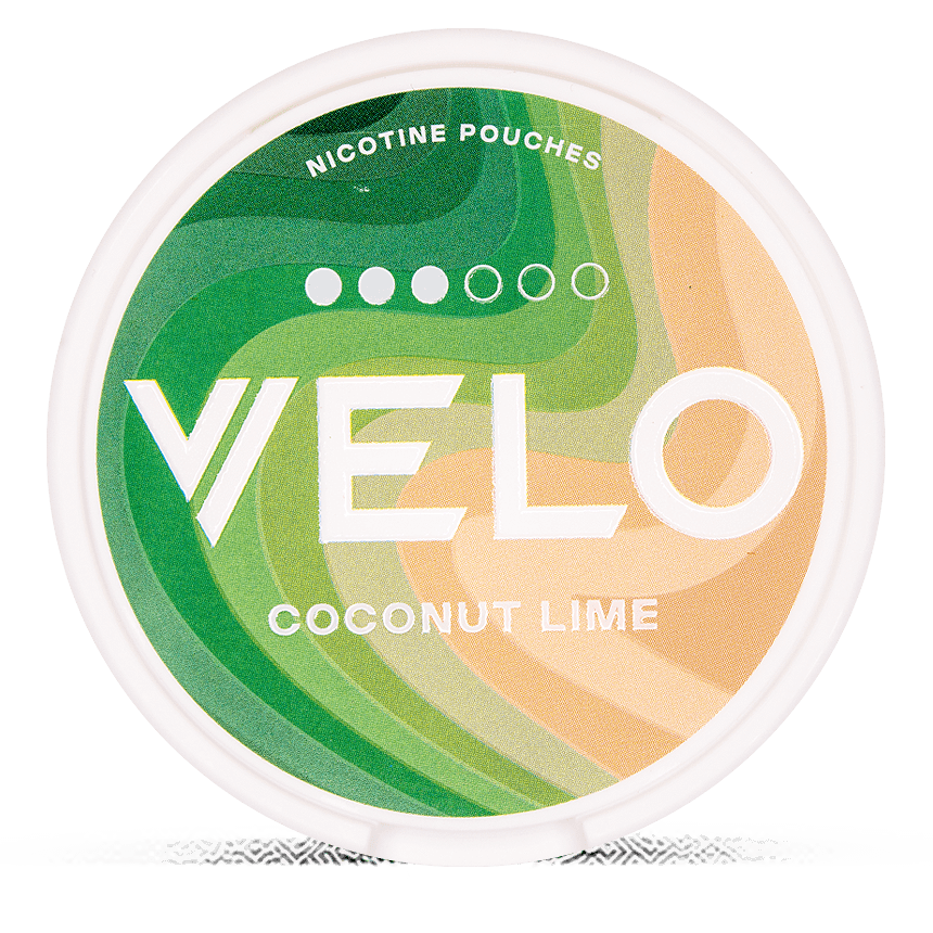 VELO Coconut Lime 8mg nicotine pouches can