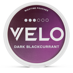 VELO Dark Blackcurrant 8mg nicotine pouches can