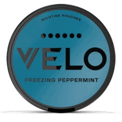 VELO Freezing Peppermint Max 16.8mg nicotine pouches can