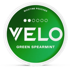 VELO Green Spearmint 6mg nicotine pouches can