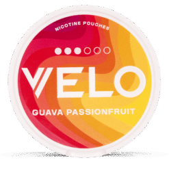 VELO Guava Passionfruit 8mg nicotine pouches can