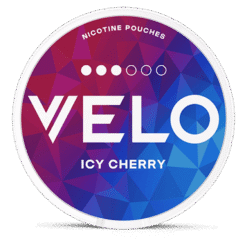 VELO Icy Cherry 8mg nicotine pouches can