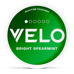 VELO Mini Bright Spearmint 4mg nicotine pouches can