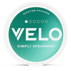 VELO Mini Simply Spearmint 4mg nicotine pouches can