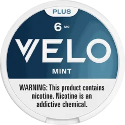 VELO Plus Mint 6mg nicotine pouches can