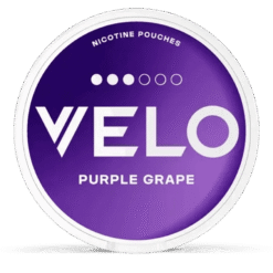 VELO Purple Grape 10mg nicotine pouches can
