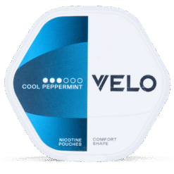 VELO Shift Cool Peppermint 8mg nicotine pouches can