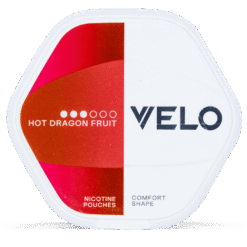 VELO Shift Hot Dragon fruit 8mg nicotine pouches can