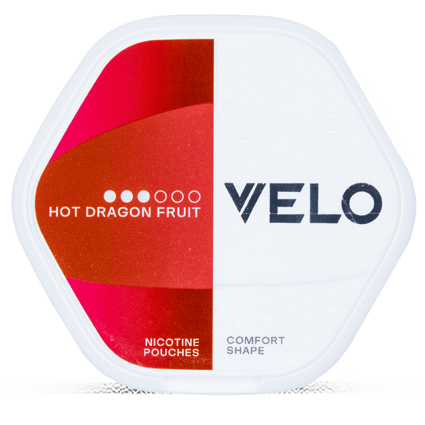 VELO Shift Hot Dragon fruit 8mg nicotine pouches can