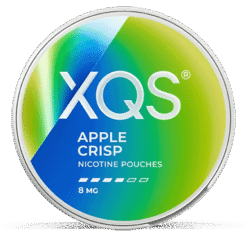 XQS Apple Crisp Strong 8mg nicotine pouches can