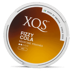 XQS Fizzy Cola 4mg nicotine pouches can