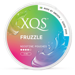 XQS Fruzzle Strong 8mg nicotine pouches can