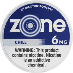 zone Chill 6mg nicotine pouches can