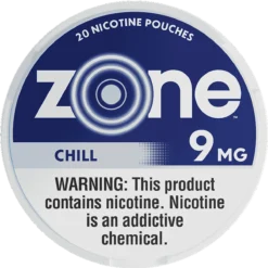 zone Chill 9mg nicotine pouches can