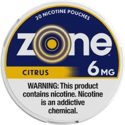 zone Citrus 6mg nicotine pouches can