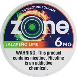 zone Jalapeno Lime 6mg nicotine pouches can