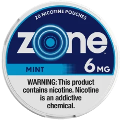zone Mint 6mg nicotine pouches can