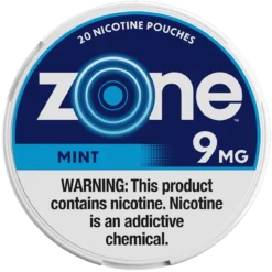 zone Mint 9mg nicotine pouches can