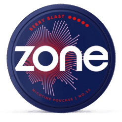 ZONE No.25 Berry Blast 11mg nicotine pouches can