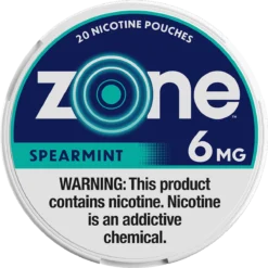 zone Spearmint 6mg nicotine pouches can
