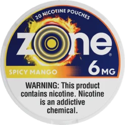 zone Spicy Mango 6mg nicotine pouches can