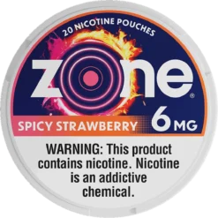 zone Spicy Strawberry 6mg nicotine pouches can