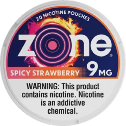 zone Spicy Strawberry 9mg nicotine pouches can