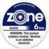 zone White 6mg nicotine pouches can