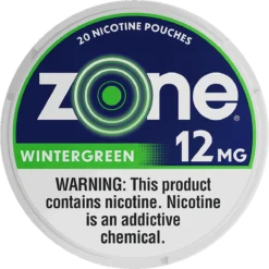 zone Wintergreen 12mg nicotine pouches can
