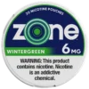 zone Wintergreen 6mg nicotine pouches can