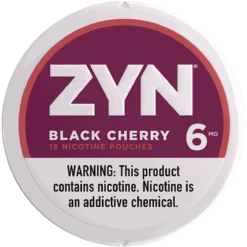 ZYN Black Cherry 6mg nicotine pouches can