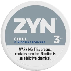 ZYN Chill 3mg nicotine pouches can