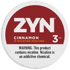 ZYN Cinnamon 3mg nicotine pouches can