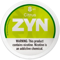 ZYN Citrus 8mg nicotine pouches can