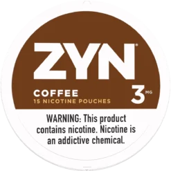 ZYN Coffee 3mg nicotine pouches can