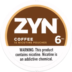 ZYN Coffee 6mg nicotine pouches can