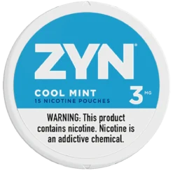 ZYN Cool Mint 3mg nicotine pouches can
