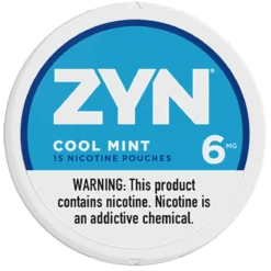 ZYN Cool Mint 6mg nicotine pouches can
