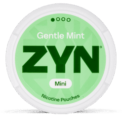 ZYN Mini Gentle Mint Low 3mg nicotine pouches can