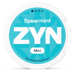 ZYN Mini Spearmint 1.5mg nicotine pouches can