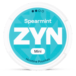 ZYN Mini Spearmint 3mg nicotine pouches can
