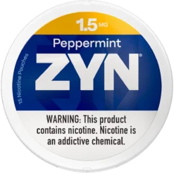 ZYN Peppermint 1.5mg nicotine pouches can