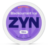 ZYN Slim Blackcurrant Ice Super Strong 13.5mg nicotine pouches can