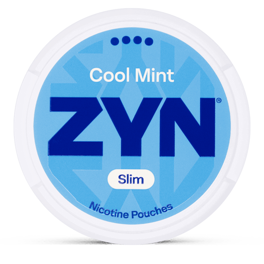 ZYN Slim Cool Mint Extra Strong 11mg nicotine pouches can