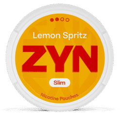 ZYN Slim Lemon Spritz Regular 6.5mg nicotine pouches can