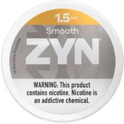 ZYN Smooth 1.5mg nicotine pouches can